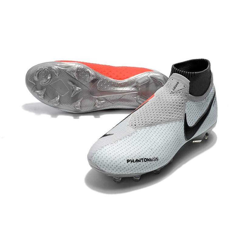 Nike Phantom Vision Elite DF FG Šedá Červené